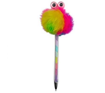 BOLIGRAFO AZUL C/POMPON REF 21543-15