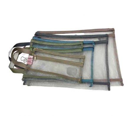 CARTUCHERA PORTA DOCUMENTOS DE PVC B5 REF 21312-3