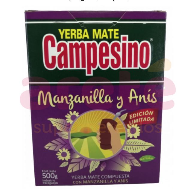 Campesino Yerba Mate - Sabor Manzanilla Anis – I Love Paraguay